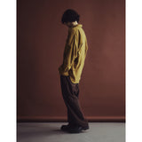 マランポケットチェックシャツ / MARANG POCKET CHECK SHIRT_MUSTARD