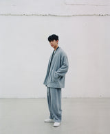 WARM-FLEECE BALLOON PANTS (Gray) / ウォームフリースバルーンパンツ