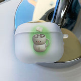 Green - Christmas Hot Choco AirPods Case_matt
