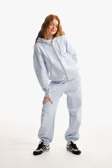 ドゥードゥルチェリーサークルロゴフーディージップアップ／DOODLE CHERRY CIRCLE LOGO  HOODIE ZIP UP [SKY]