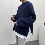 BL サイドジップアップニット/BL Side Zip-Up Knitwear (4 colors)