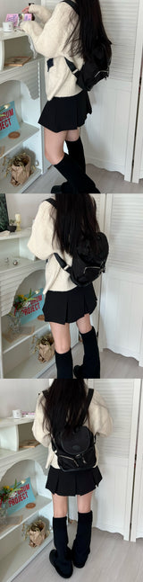 Pocket mini backpack (2color)