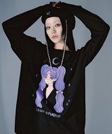 ヘルガール半袖Tシャツ / shining hell girl t-shirt