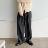 ツイルヘビーナッピングワイドスラックス / twill heavy napping wide slacks 2color
