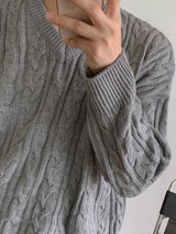 ASCLO Cinnamon Twist V Knit (4color)