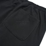 ビッグスクリプトロゴエンボシングスウェットパンツ BLACK