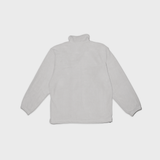 LOGO FLEECE JACKET grey