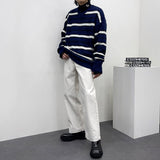 アンゴラストライプニット/EV Angora Striped Knitwear (2 colors)