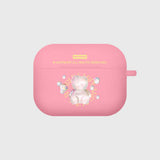 COVY BUBBLE WORLD-PINK(AIR PODS PRO-COLOR JELLY) (6610802573430)