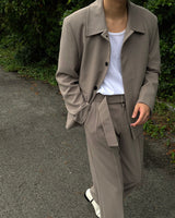 ECT Minimal Hidden Short Jacket (2 colors)
