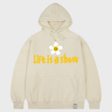 [UNISEX] Tape Flower Smile Hoodie