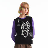 ウィティーバニープラネットエクスプローラーベスト／WITTY BUNNY PLANET EXPLORER VEST [BLACK]