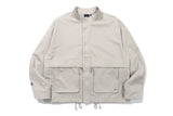 スクエアポケットフィールドジャケット / SQUARE POCKET FIELD JACKET_GREY