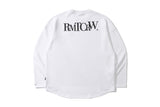 リセントロゴロングスリーブ / RECENT LOGO LONG SLEEVE_WHITE