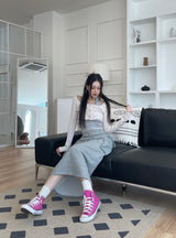 Cargoporket long skirt