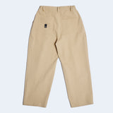 ワイドフィットワンタックパンツ/DAMP WIDE FIT ONE TUCK PANTS_BEIGE