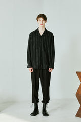 CLEAR STRIPE LINEN SHIRT (6538801873014)
