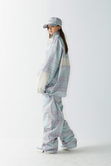 トラックパンツ / BSR2223FWPT033 WD CLS TRACK PANTS PASTEL CHECK