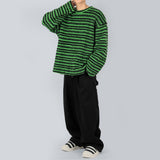 ストライプアンゴラニット / Striped Angora Knit