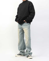 ツイストラインブラッシュデニムパンツ / Twist Line Brush Denim Pants