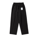 ツータックワイドスウェットパンツ/TWO TUCK WIDE SWEAT PANTS-BLACK