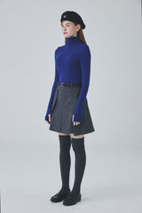 ウールシルクウォーマーTシャツ / Wool Silk Warmer T-Shirt [Blue]