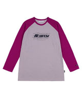 [NF] FRIENDLY LOGO RAGLAN LONGSLEEVE (PINK)_F23QB463