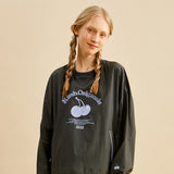 チェリーアーチロゴウーブンピストトップ／CHERRY ARCH LOGO WOVEN PISTE TOP [GRAY CHARCOAL]