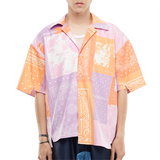 バンダナ スプライス シャツ / BANDANA SPLICED SHIRT (4449178812534)