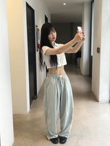 バロンワンタックナイロンパンツ