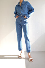 シリアルデニムBL ポケットシャツ/CEREAL DENIM BL / POCKET SHIRT