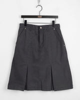 Mushu Pleats Cotton Midi Skirt