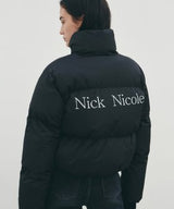 NICOLE ボリュームパファーショートパディング-ダウンジャケット