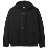 LE AREVEY ORIGINAL LOGO HOODIE BLACK