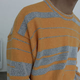 Lion Border Round Knit (3color)