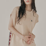 サイドオープンニットベスト / SIDE OPEN KNIT VEST_BEIGE