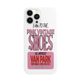 シューズショップアイフォンケース/WHITE SHOES SHOP CASE
