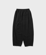 トリプルタックスウィートバルーンパンツ/Triple Tuck Sweat Balloon Pants (Black)