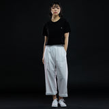 ワンタックワイドフィットパンツ/ONE TUCK WIDE FIT PANTS-WHITE