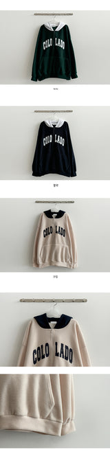Rado Color Coloring Fleece Half Zip-Up Hoodie