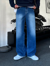 ハッシーブラシワイドデニムパンツ / HACCY BRUSH WIDE DENIM PANTS(ONE COLOR)