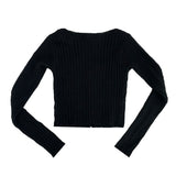 Muffler button knit set