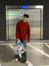 3 TAP デストロイニットTシャツ(5カラー)