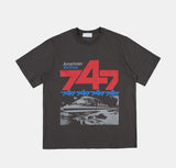 747 エアープレインオーバーTシャツ