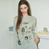 [NF]ロックスタープリントニットＴシャツ