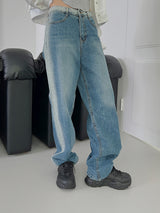 サイド グラス デニムパンツ / no.1778 side gras denim pants