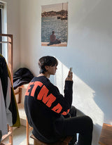 14 Rocket Lettering Round Knit (3color)