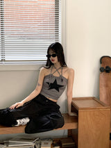 アメルウォーターバームフェスティバルホルターXビーズストラップスター/Amel Waterbomb Festival Halter X Beads Thong Star Pear