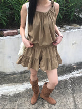 ヘミッシュスリーブレストトップ