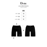 プリヴェロゴバイカーショーツ / DVRK PRIVÉ LOGO BIKER SHORTS - BLACK